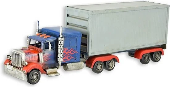 MadDeco torpedo vrachtwagen metaal decoratief beeld 47 cm